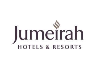 Jumeirah Hotels & Resorts logo in black text on a white background.