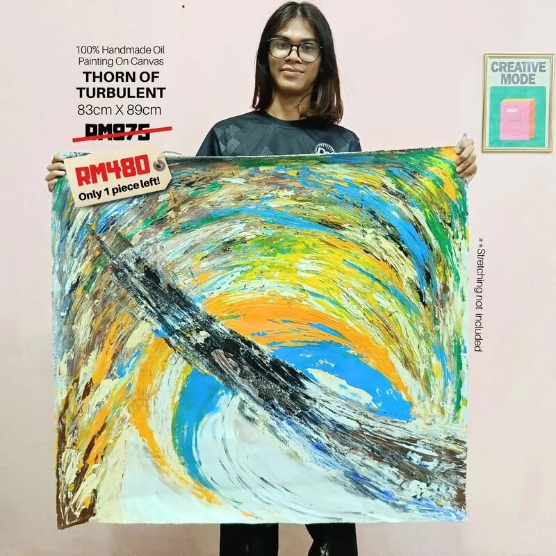 Thorn Of Turbulent -  Affordable Oil Painting by Artisan Malaysia.jpg