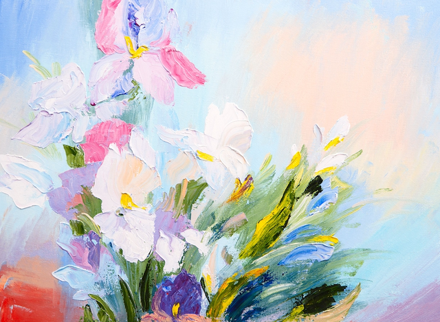 Pastel Floral Abstract Modern Aesthetic Art B.webp