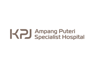 Logo of Ampang Puteri Specialist Hospital featuring the initials KPJ and hospital name