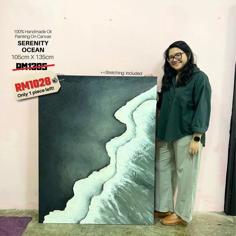 Serenity Ocean - Affordable Oil Painting by Artisan Malaysia.jpg