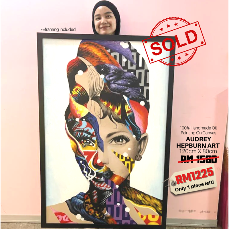 Audrey Hepburn Art
