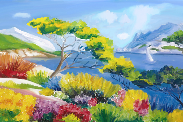 Scenery Landscape Series XIII B.webp