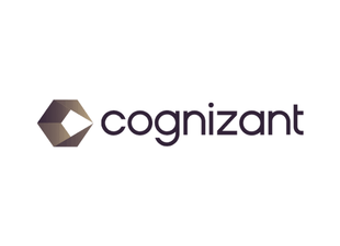 Cognizant logo with a hexagonal icon and lowercase text