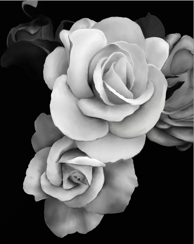 Black & White Flower I C.webp