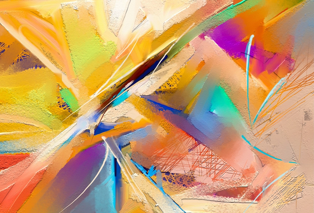 Vivid Colourful Impresionistic Abstract Art A.webp
