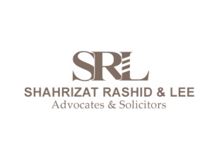 Logo for Shahrizat Rashid & Lee Advocates & Solicitors with the initials SRL