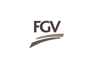 FGV logo with stylized curved lines beneath