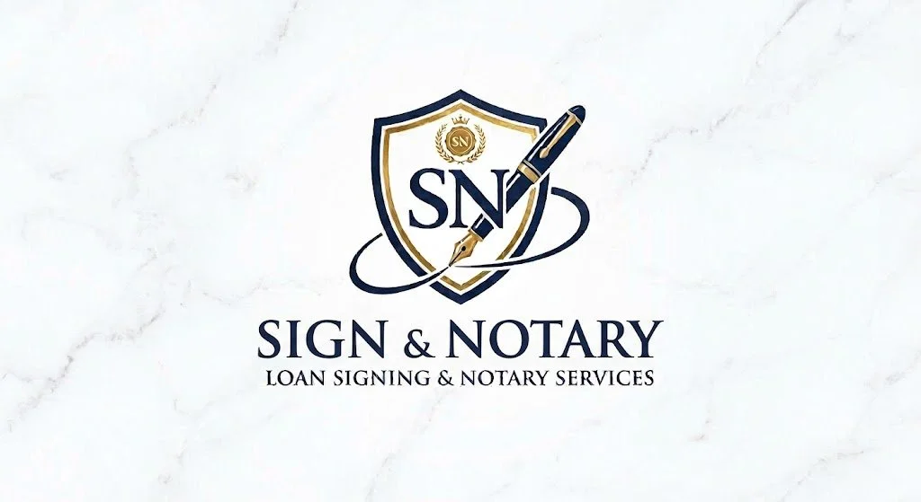 Logo for SIGN & NOTARY