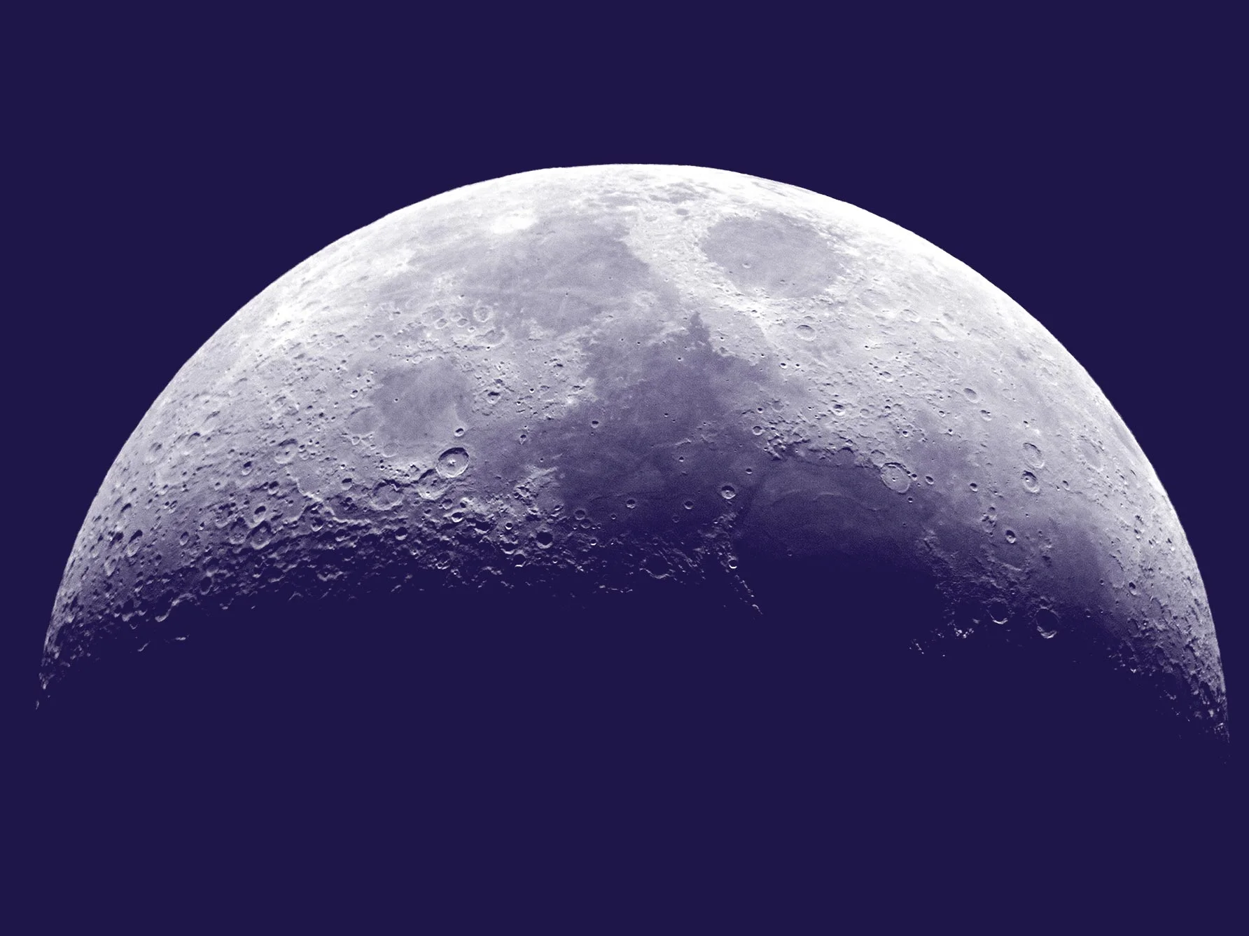 Un discours mythique et un homme sur la Lune