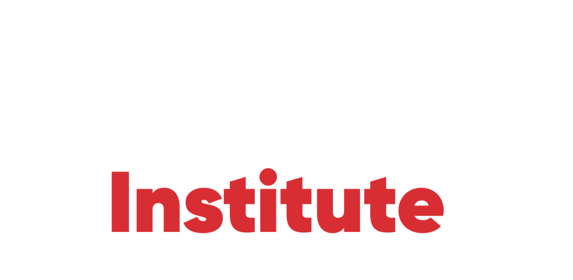 Logo de l'Institut Brightness, avec le nom en blanc et rouge, et une ligne blanche verticale.