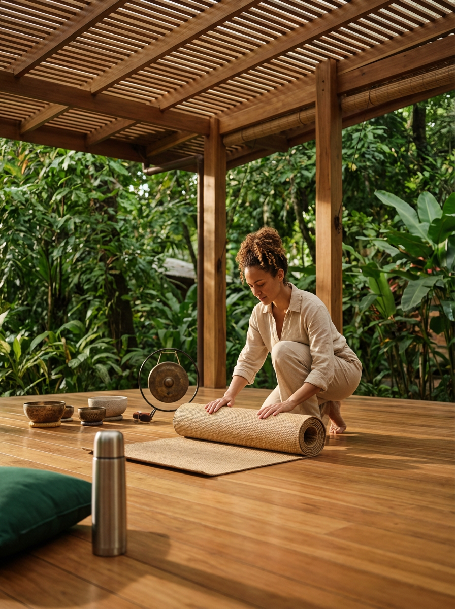Outdoor Yoga Class