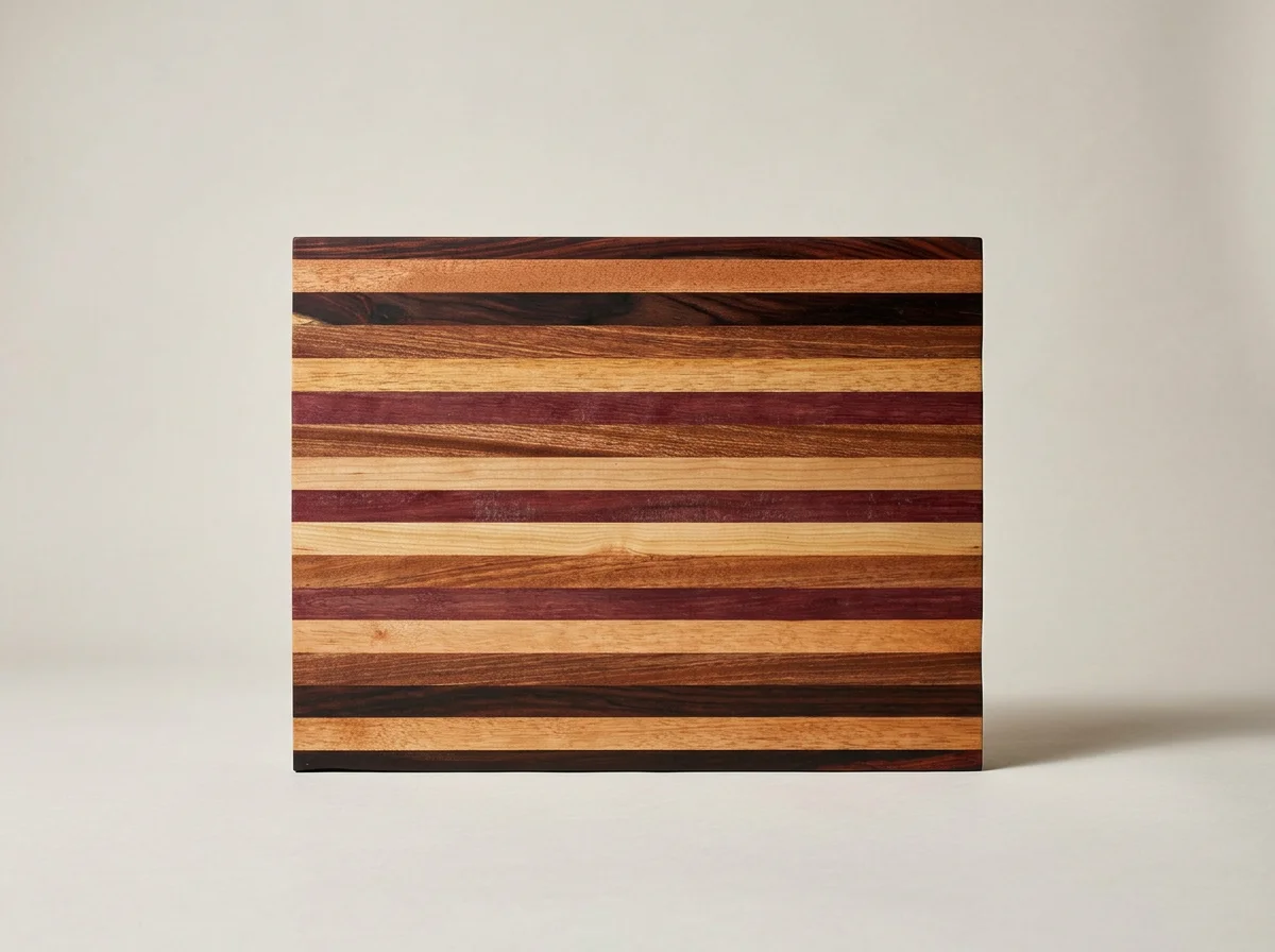 Purpleheart & Mahogany Stripe