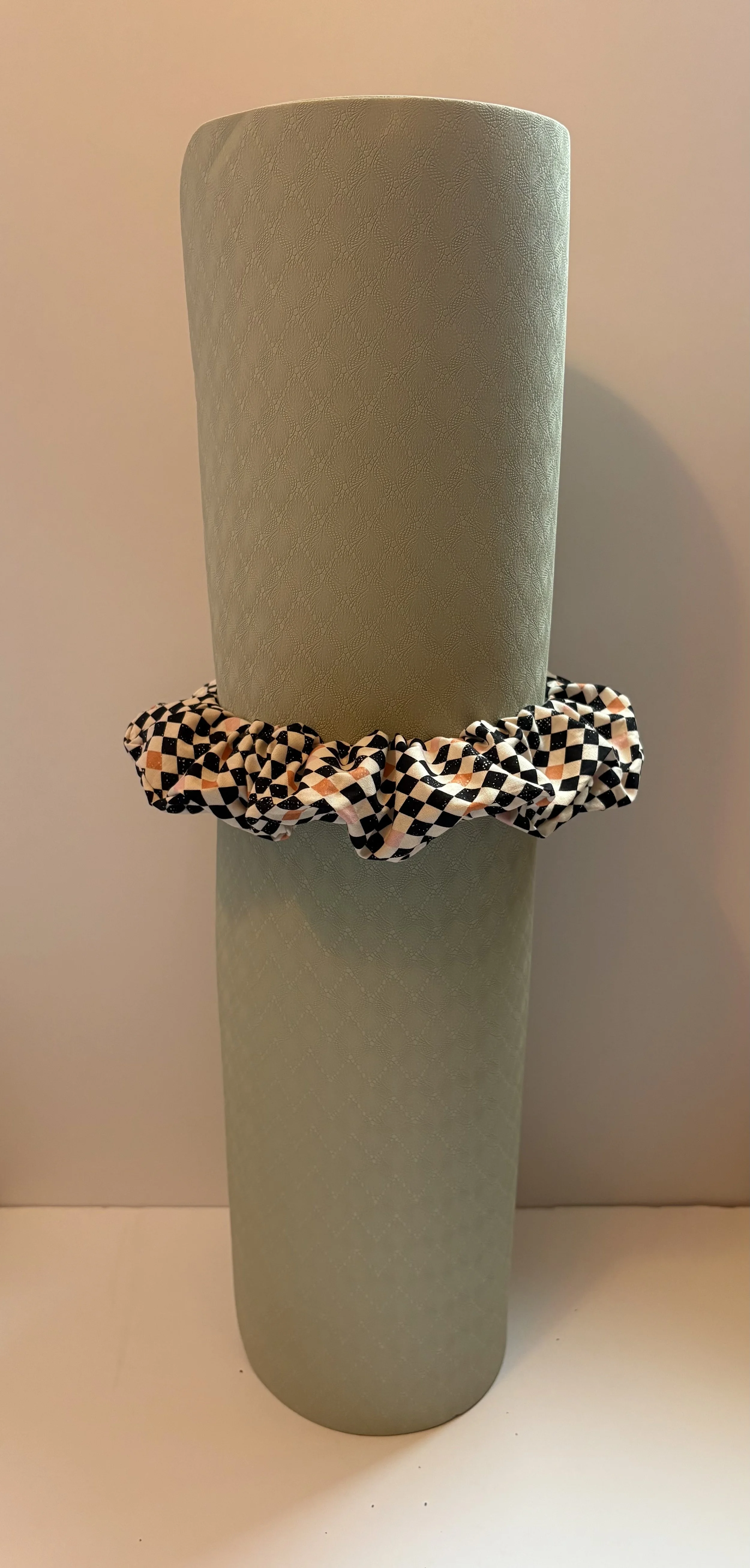 Harlequin Yoga Mat Scrunchie 2.JPG