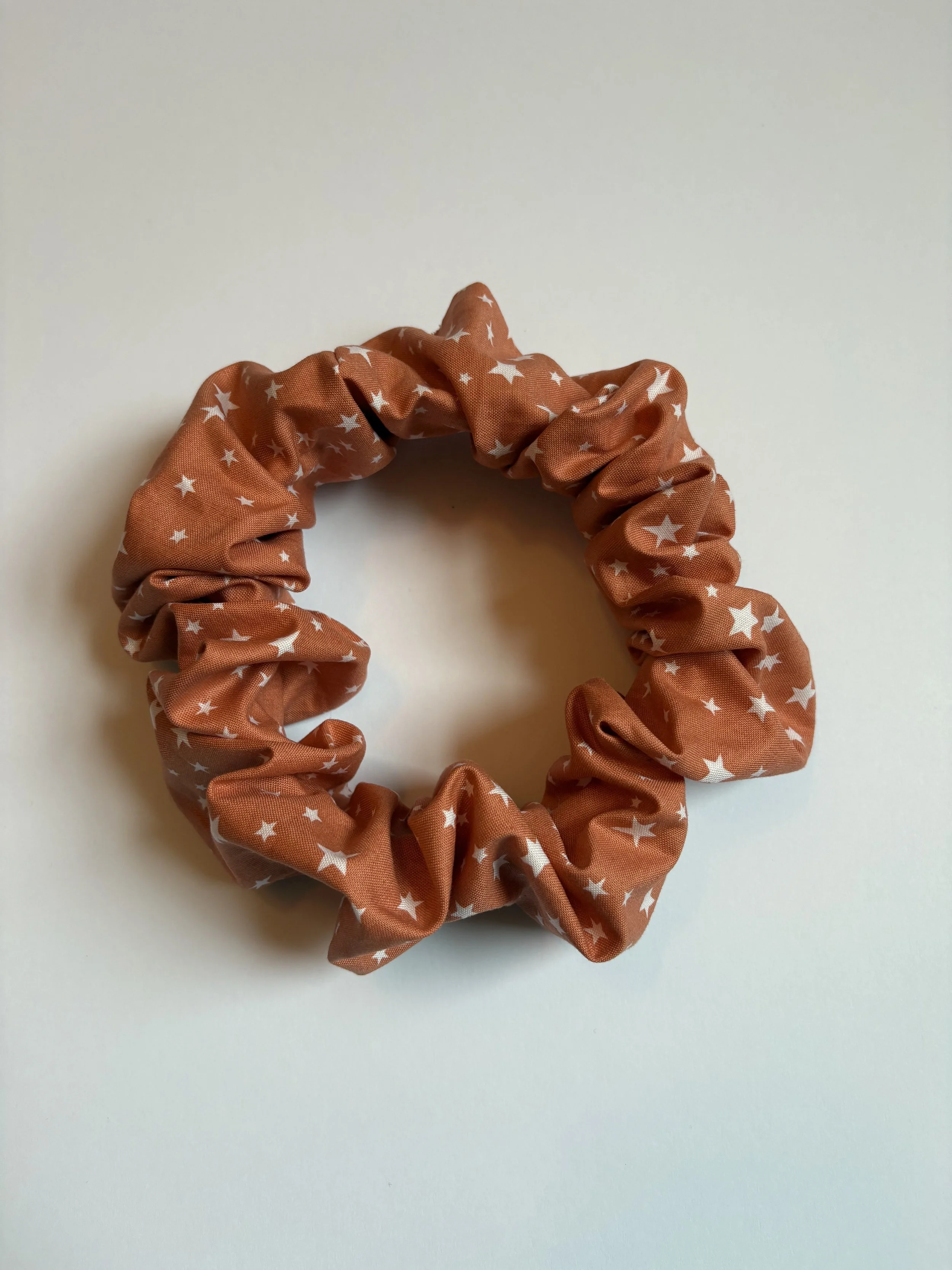Orange Star Yoga Mat Scrunchie.JPG