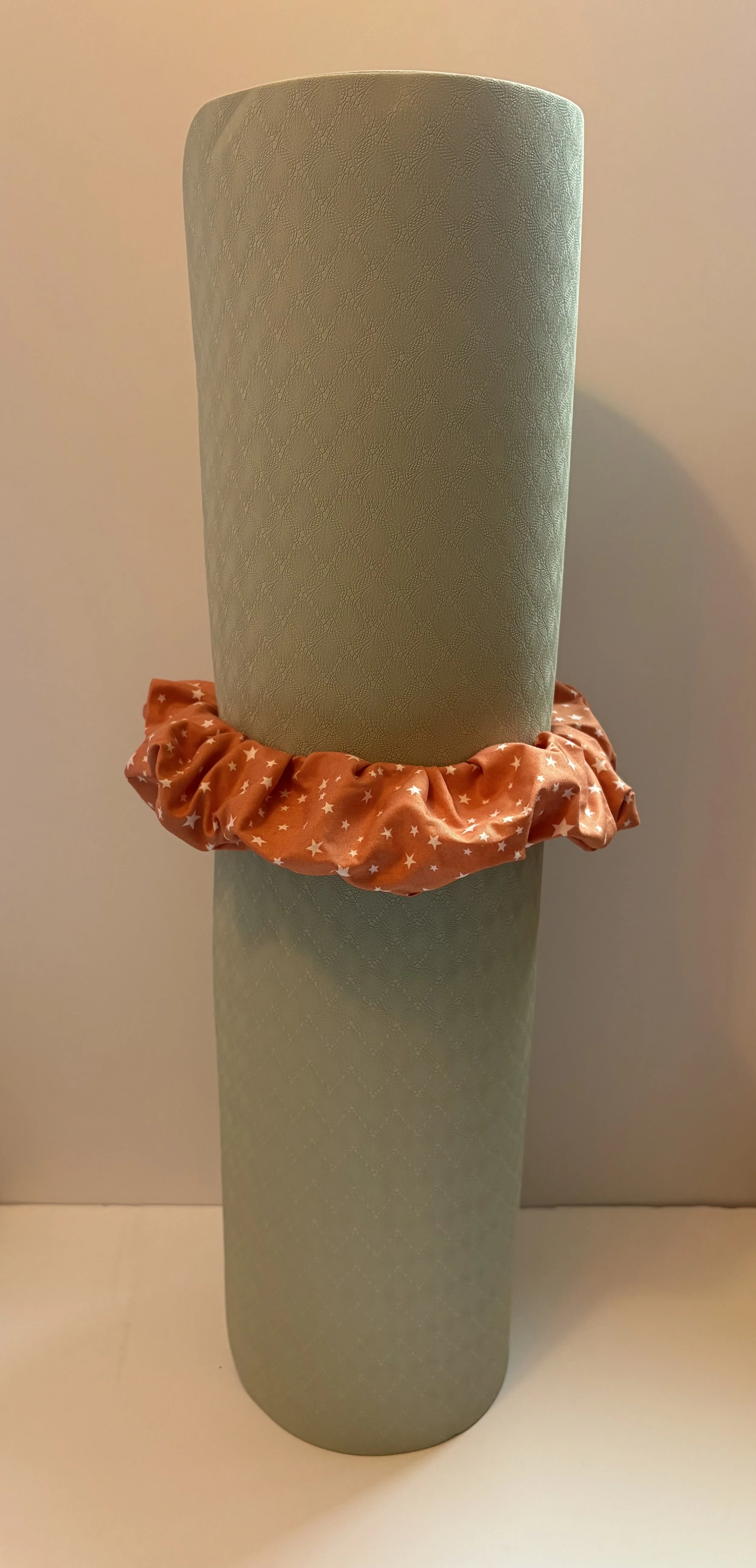 Orange Star Yoga Mat Scrunchie (2).JPG