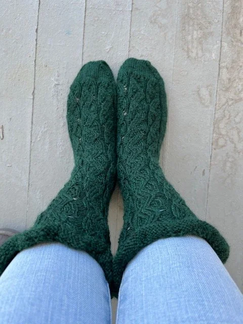 Tea Party Socks (Pattern Only)