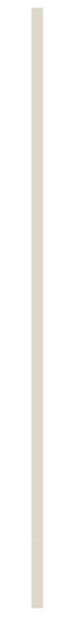 Close-up of a vertical razor blade with a sharp edge.