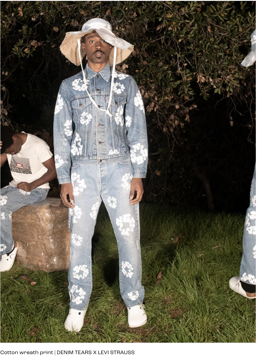 Levis X Denim Tears 