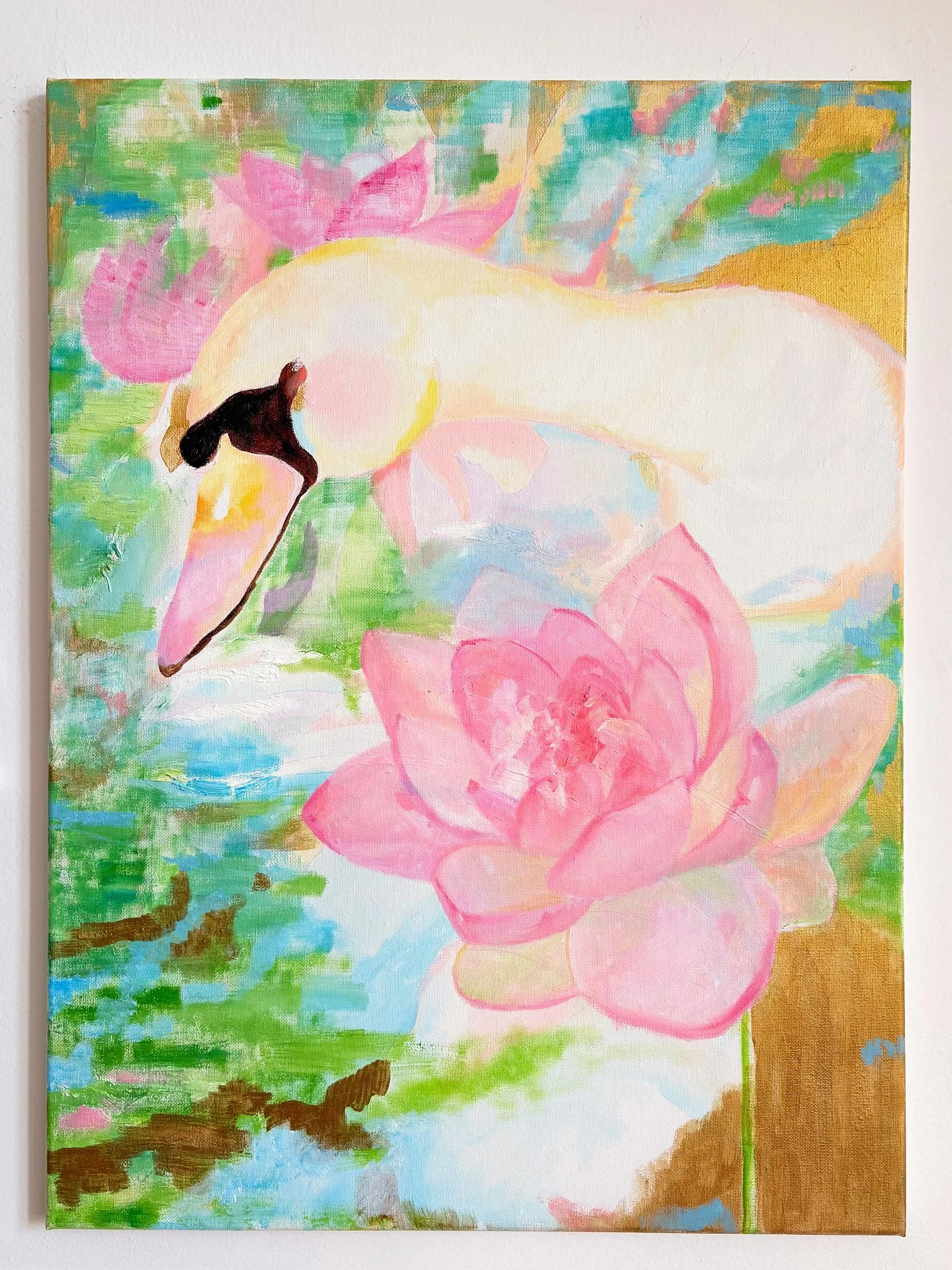 swans in lilydream, new york 2026