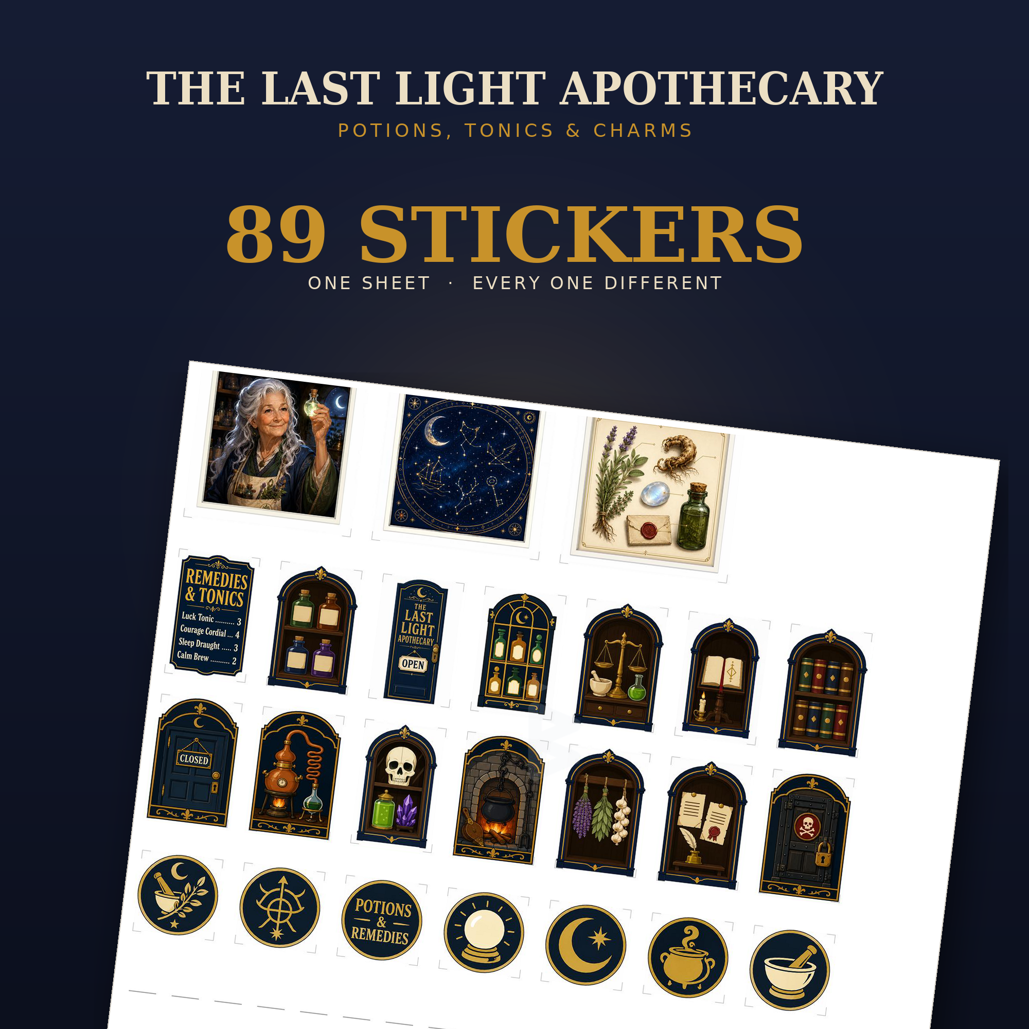 Inside the Apothecary: 89 labels and where they came from