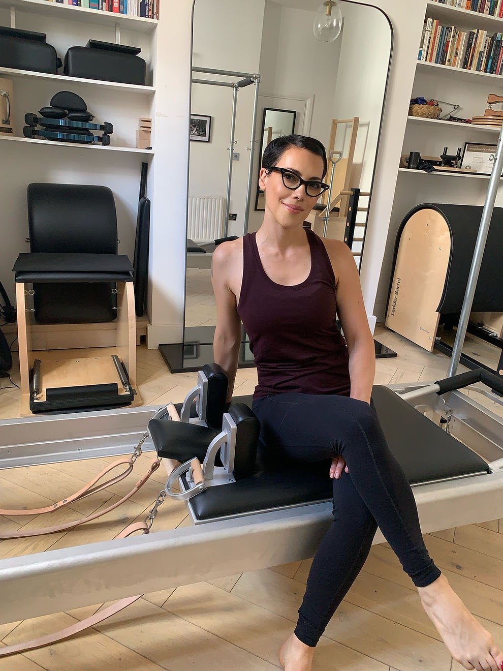 Chez Nous Pilates, Private one-to-one Pilates classes in Stoke Newington, Hackney, London. Classical Reformer and full apparatus studio.