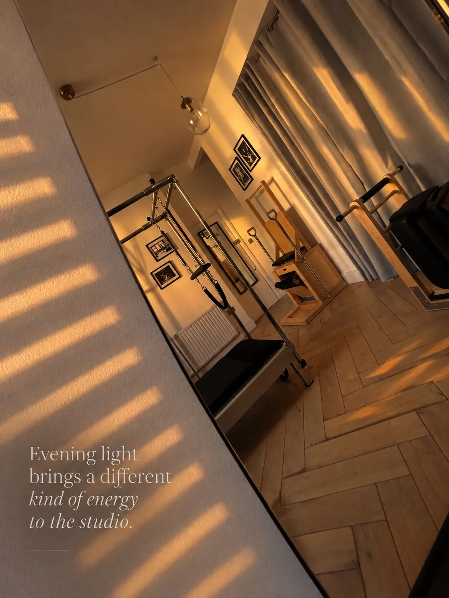 ✨A little evening glow at Chez Nous. ✨ 

#classicalpilates #stokenewington #stokenewingtonpilates