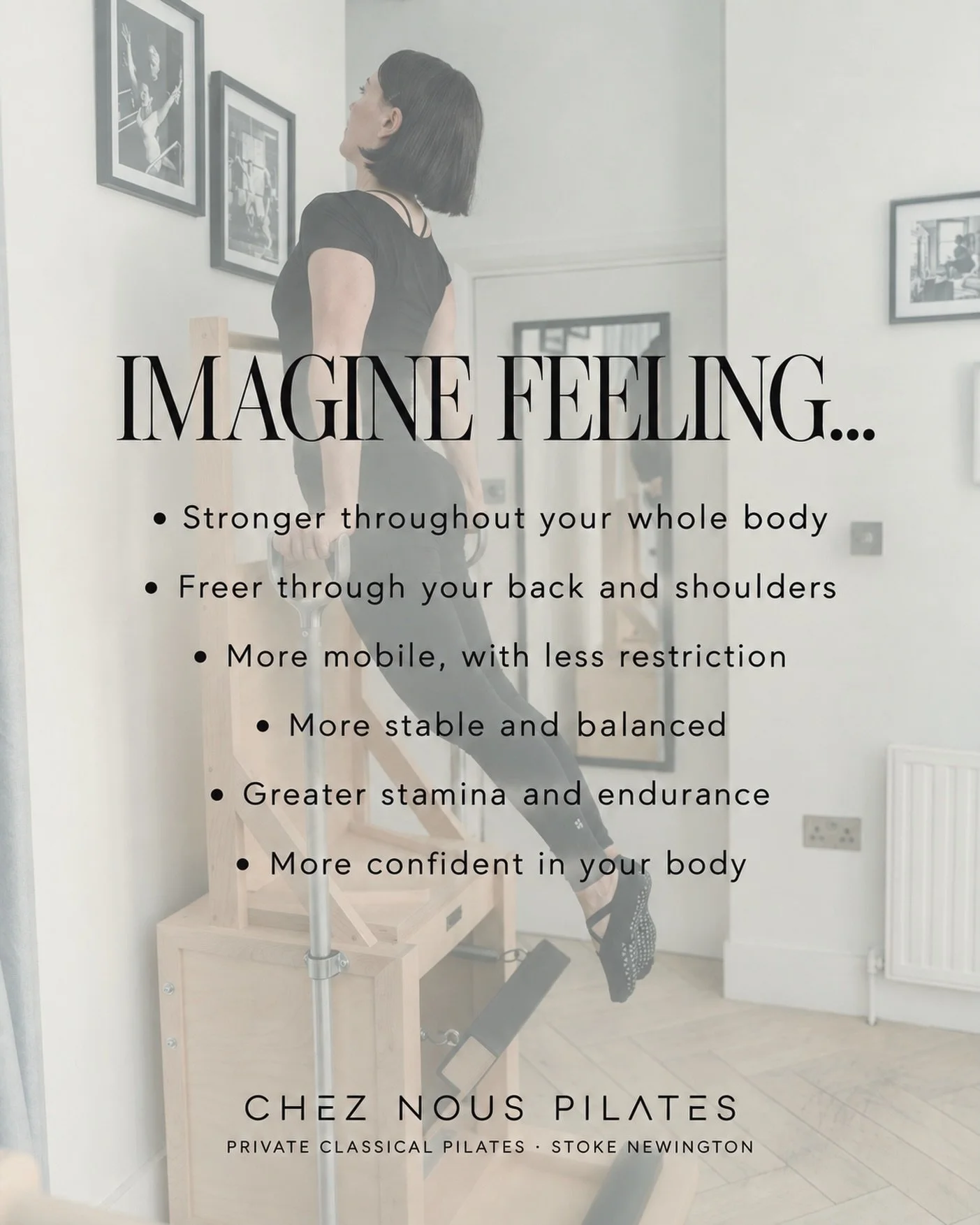 Classical Pilates gives us an entire system to work with &hellip;not just one piece of equipment, and not one approach for every body.

In a fully equipped studio, we can use the Reformer, Tower, Chairs, Barrels, Mat and smaller apparatus in differen