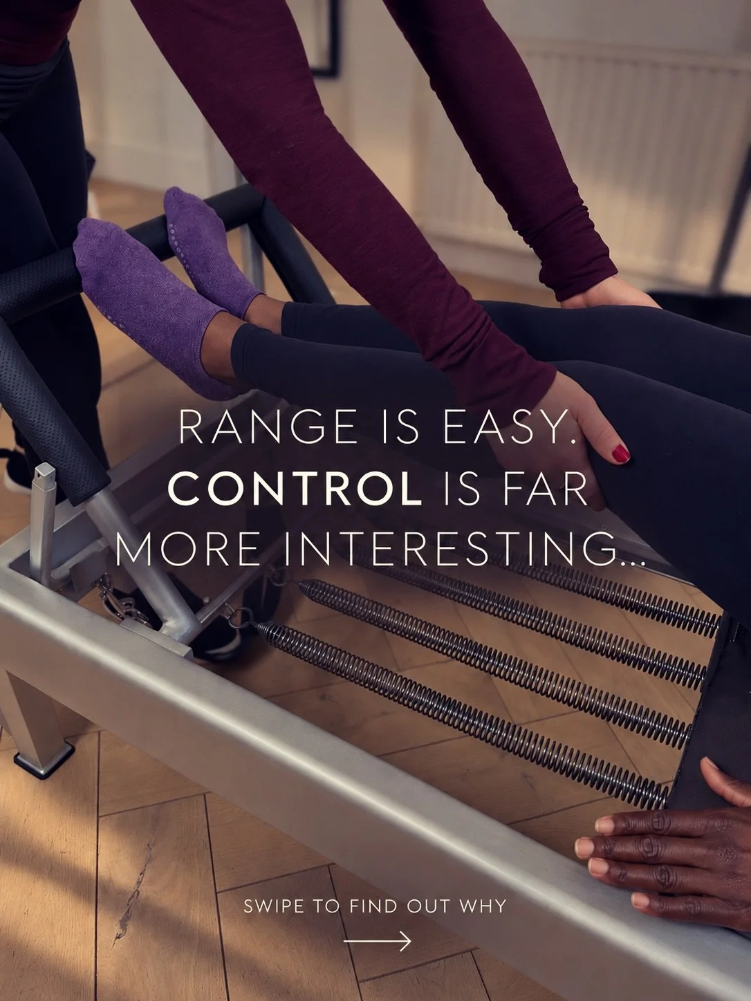 ✨How much range you have is only one part of the story✨

Good movement is also about what happens within that range &mdash; how well you organise your body, how much unnecessary effort you&rsquo;re using, and whether you can stay connected throughout