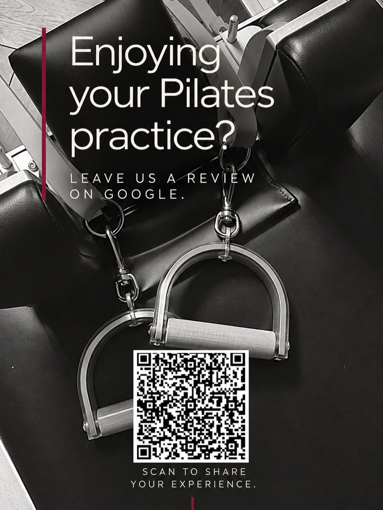 A few words from you can make a big difference to me.

Small independent businesses like Chez Nous grow through word of mouth, personal recommendations and people sharing their experiences.

If you&rsquo;ve been enjoying your Pilates practice with me