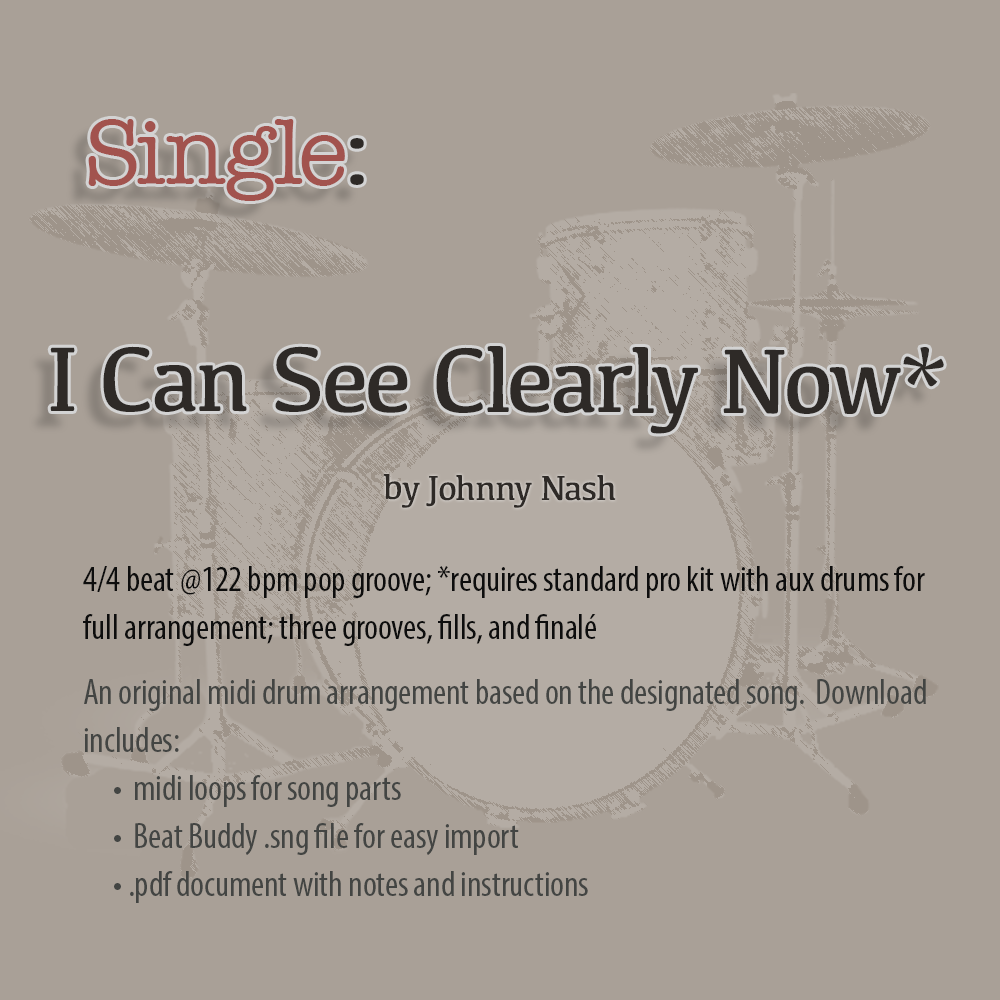 Single: I Can See Clearly Now