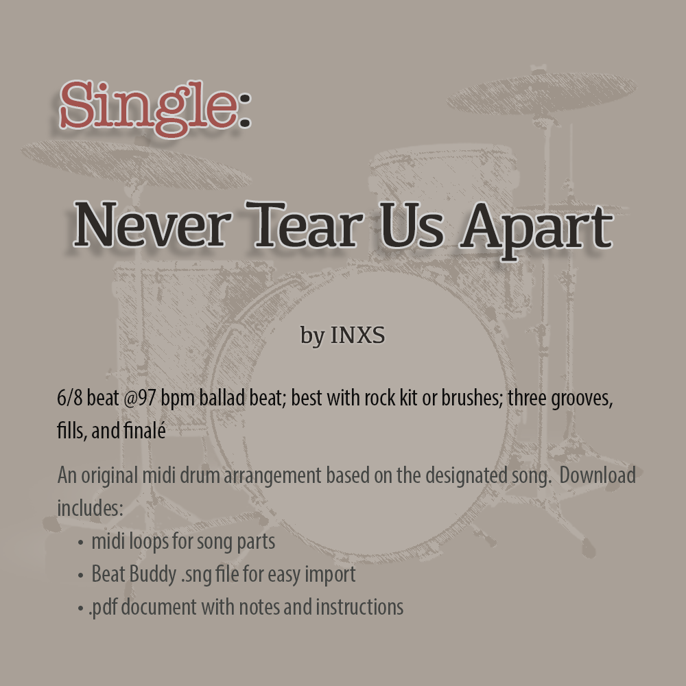 Single: Never Tear Us Apart