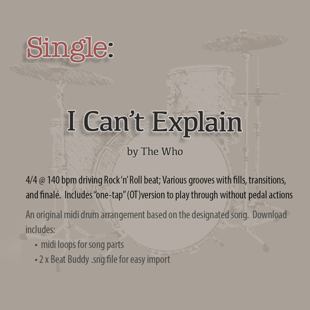 Single: I Can't Explain (OT)