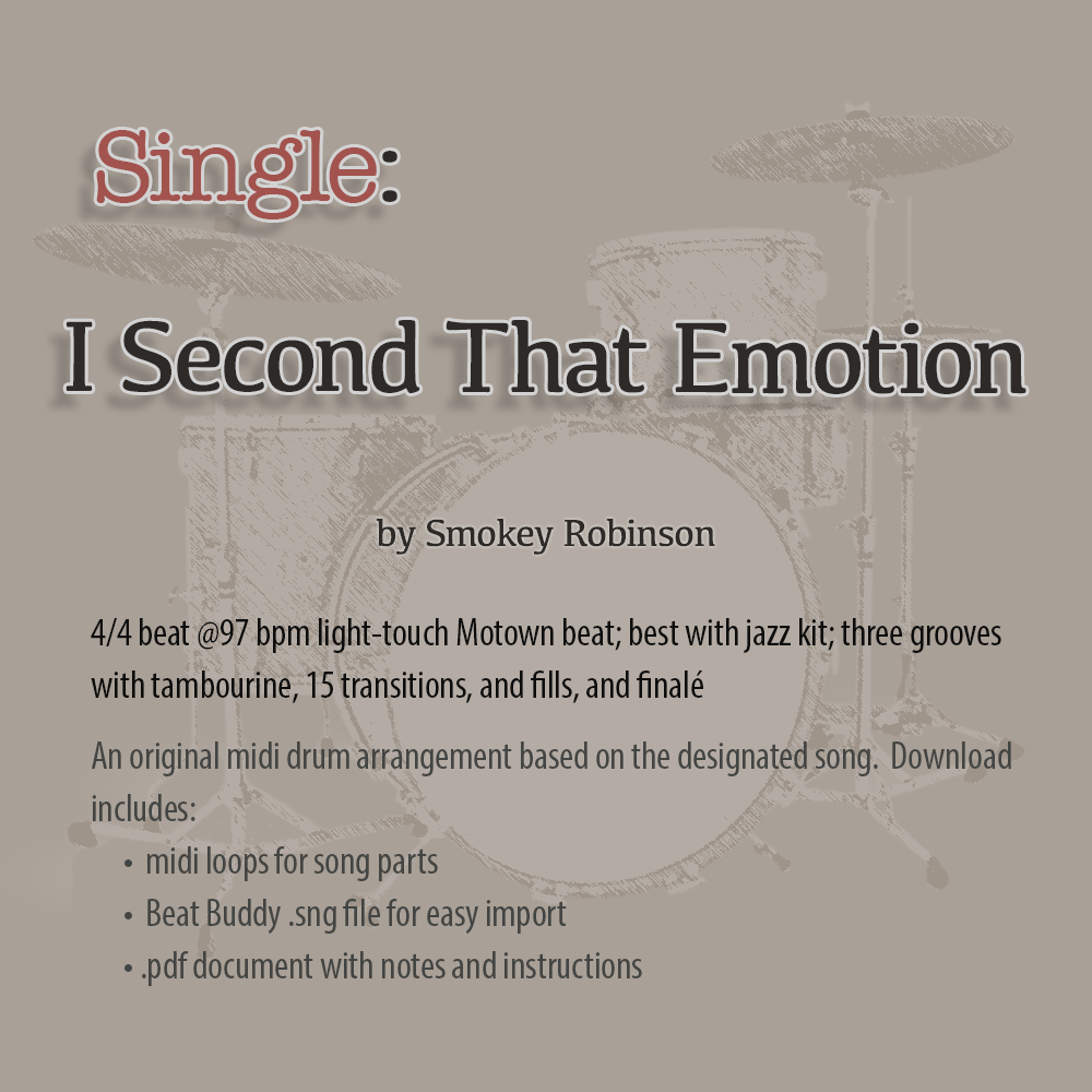 Single: I Second That Emotion