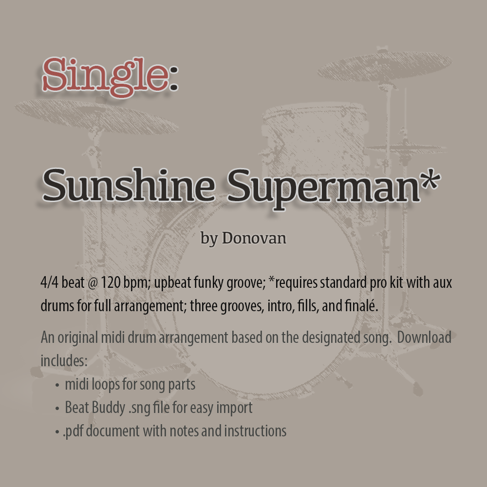 Single: Sunshine Superman