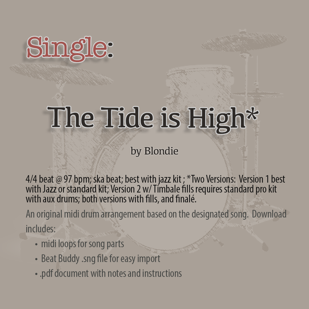 Single: The Tide is High