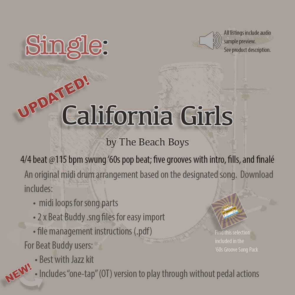 Single: California Girls (OT)