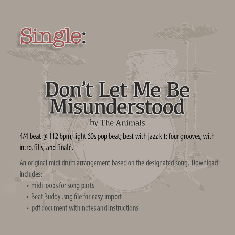 Single: Don't Let Me Be Misunderstood