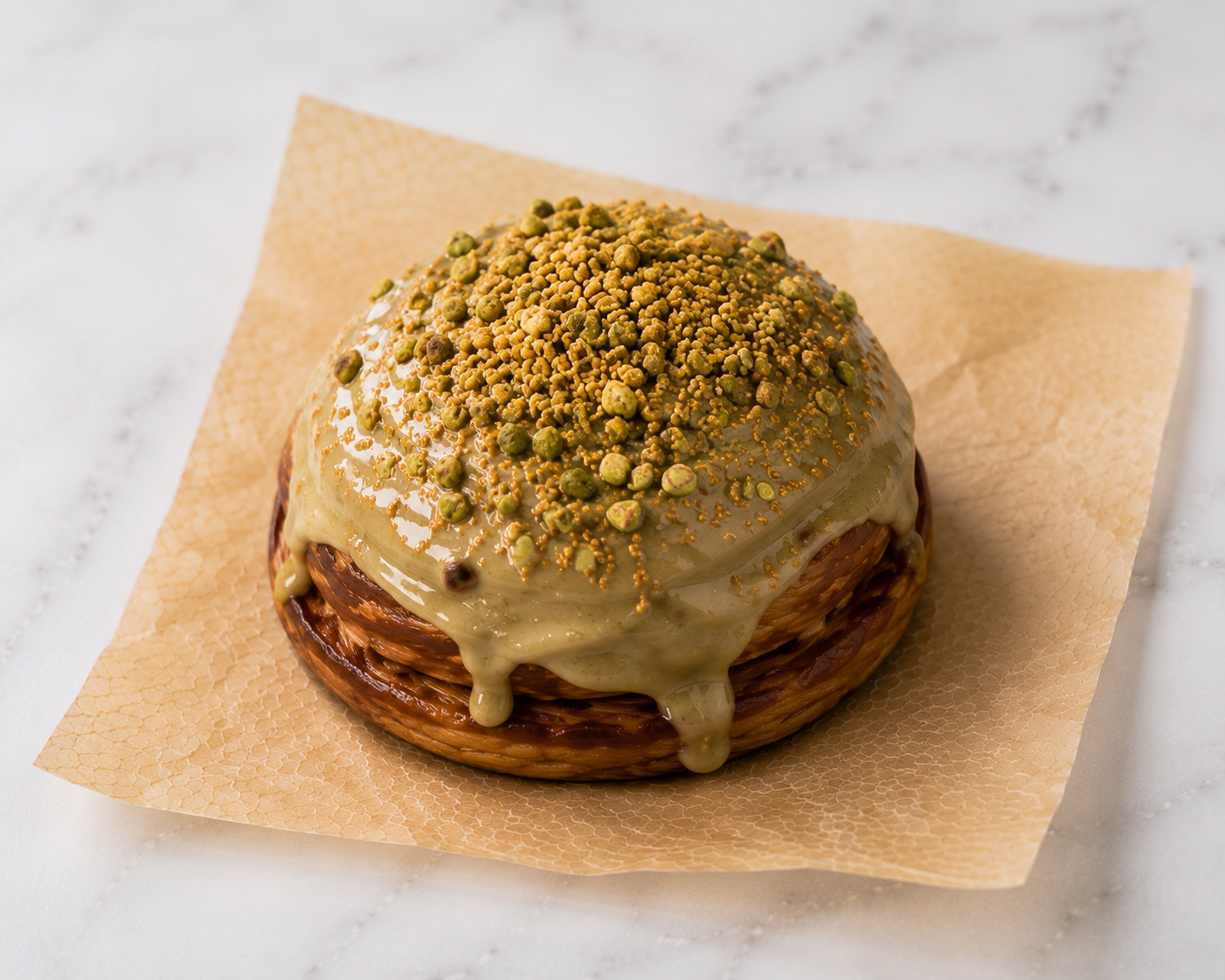 Pistachio Baklava Bun