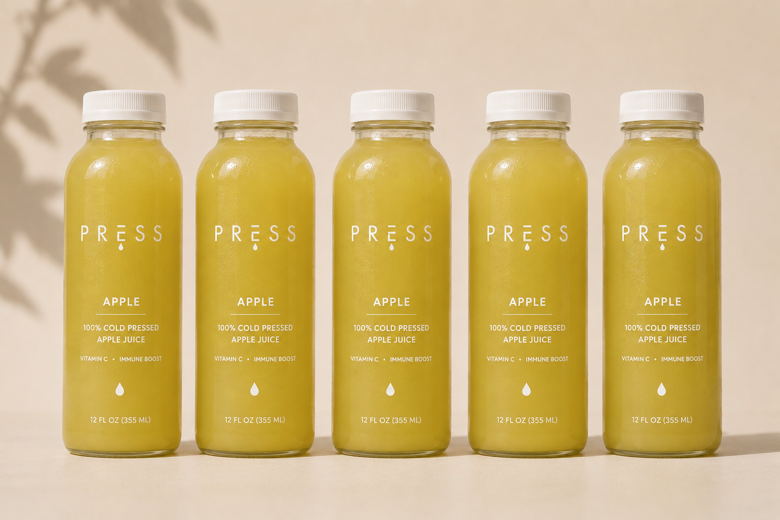 Cold Pressed Apple Juice Bundle [5 Juices]