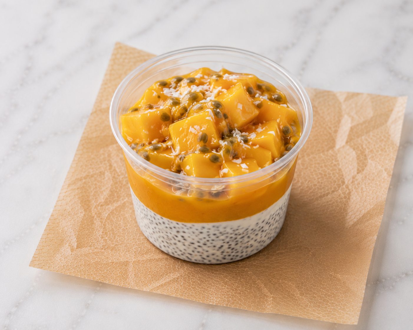 Mango & Passionfruit Chia Pot [vegan]