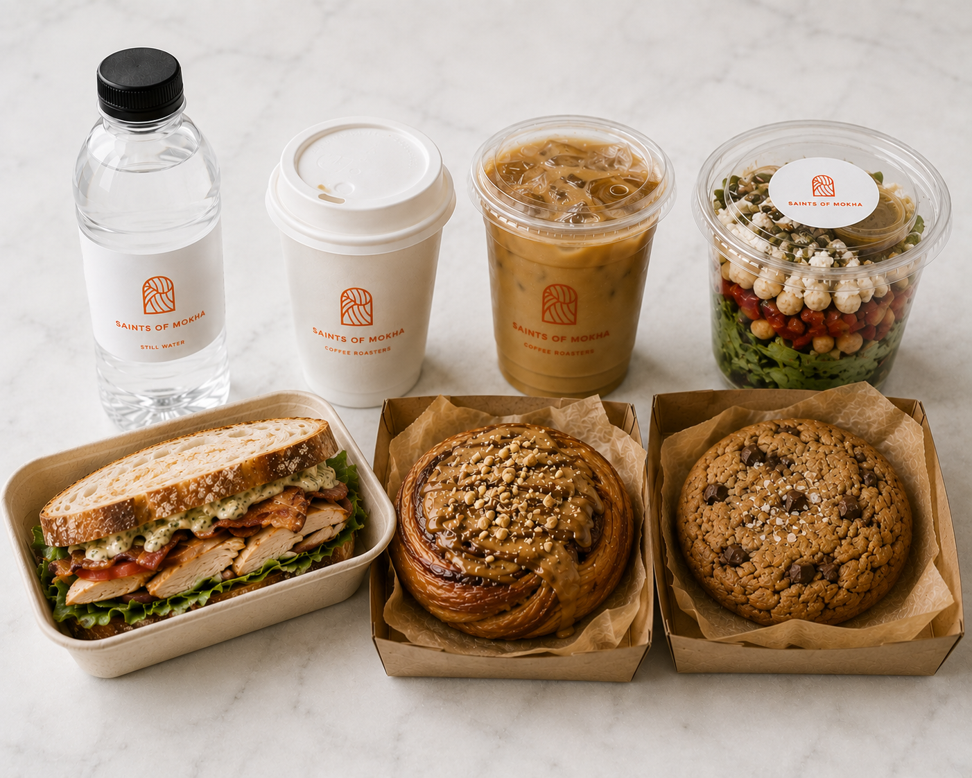 Breakfast + Lunch Bundle [minimum 10 people]
