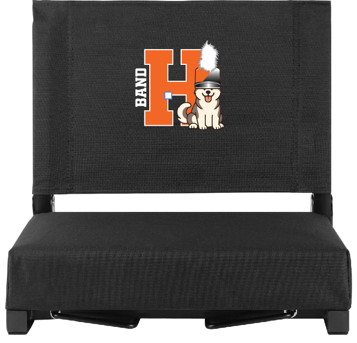Stadium Seat with Logo