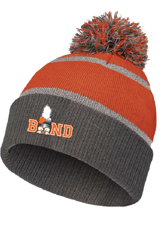 Orange and Grey Beanie