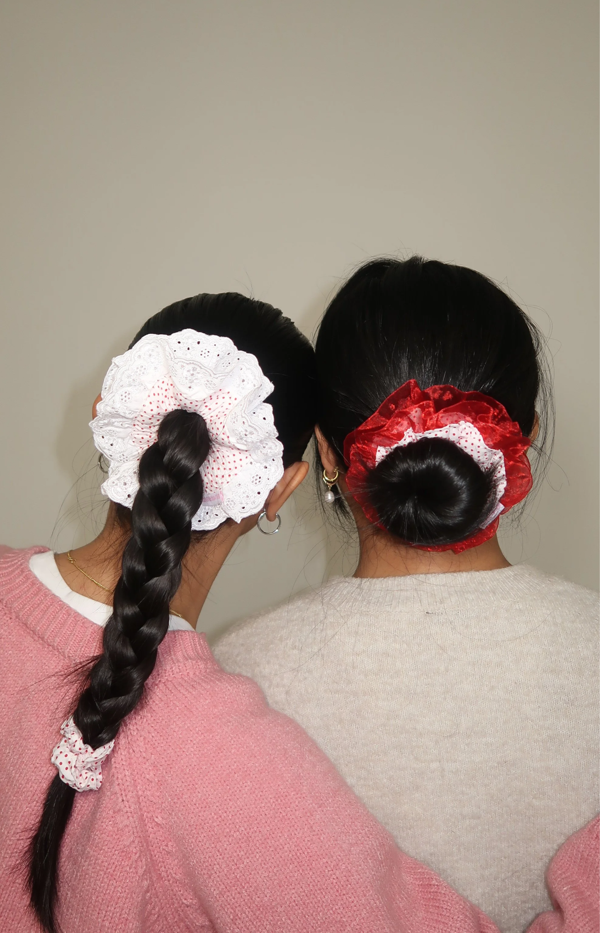 Double Layered Scrunchies