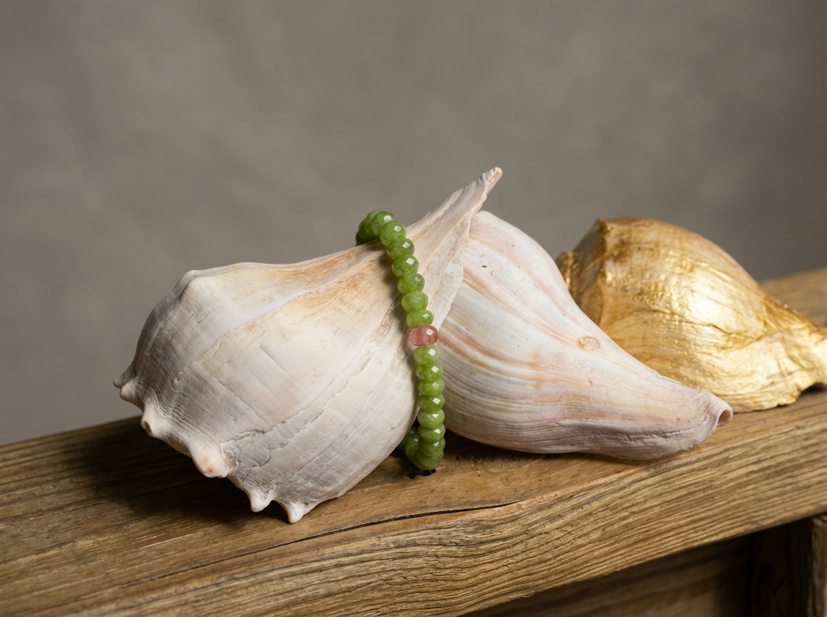 Sunlit Kelp Forest, Peridot & Watermelon Tourmaline Accent Bracelet
