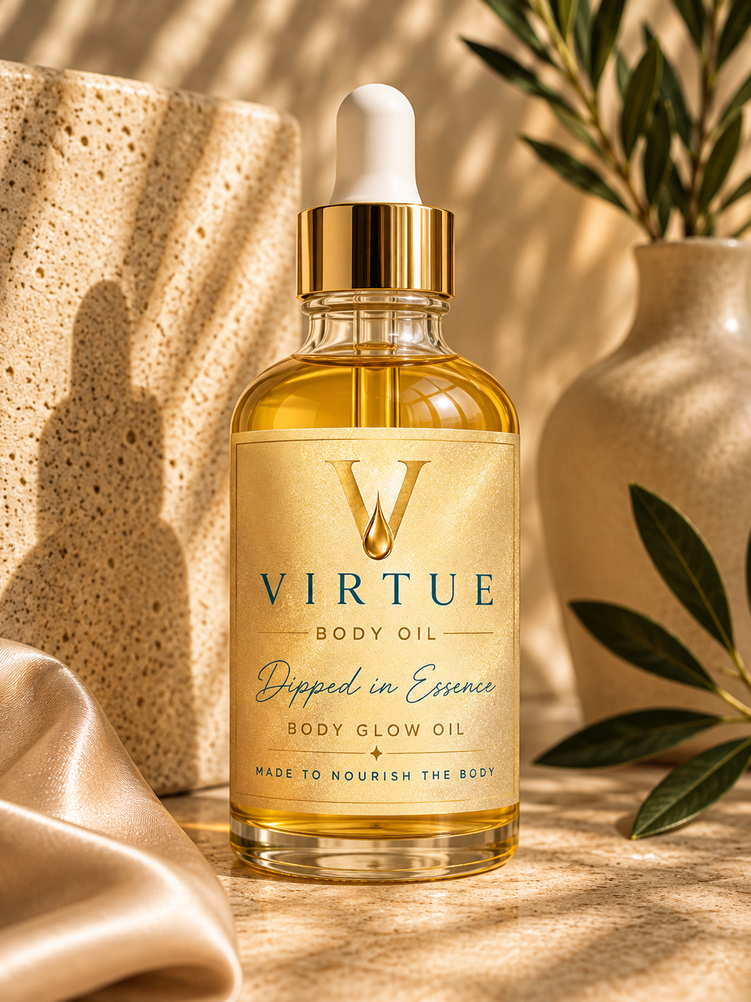 Dipped In Essence Body Glow Oil