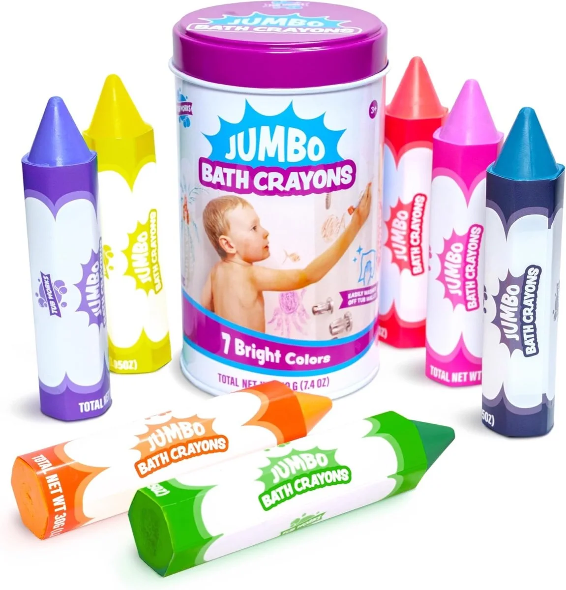 Jumbo crayons