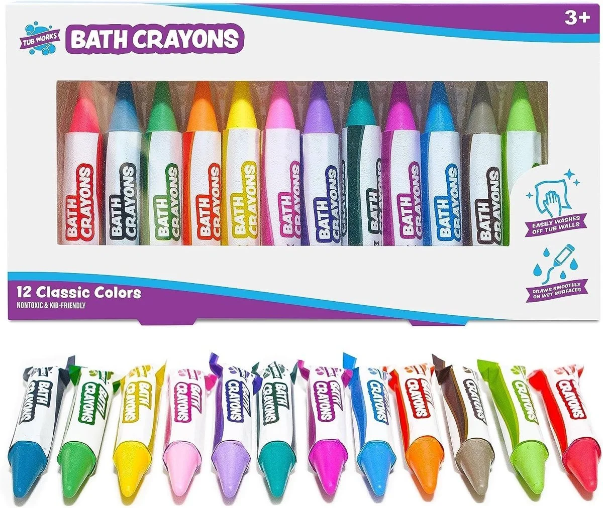 Regular crayons