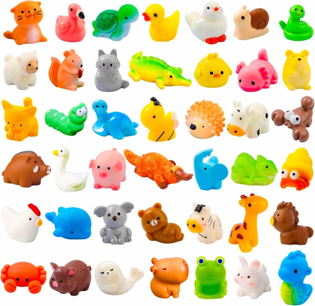 Mini resin animals
